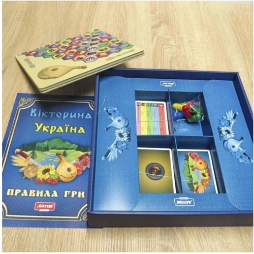 Настольная игра Artos games Викторина Украина (20994) фото 5