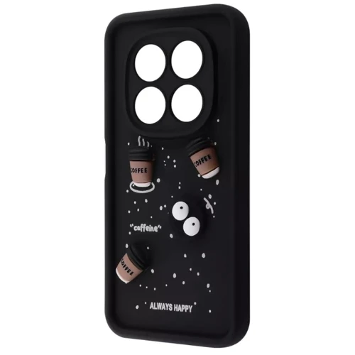 Чехол для телефонов Mobile Case Pretty Things Black/Coffee for Xiaomi Redmi Note 14 Pro+