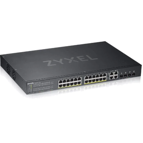Мережевий комутатор ZyXel GS1920-24HPv2: Порти тільки Gigabit Ethernet (10/100/1000)