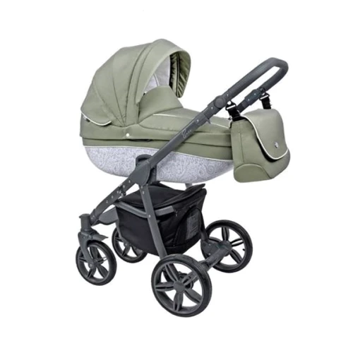 Универсальная коляска (2в1) Roan Bass B2-olive-grey