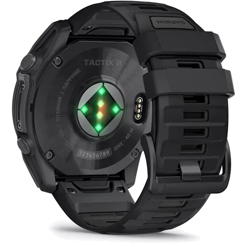 Смарт-годинник Garmin Tactix 8 AMOLED 51mm Ballistics Ultralight Edition (010-03406-01) фото 9
