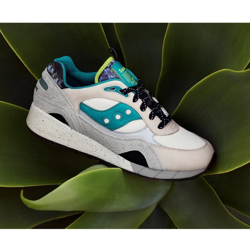 Кроссовки Saucony Shadow 6000 (70641-8s) 43.5 (10.5) бежевые натуральная замша демисезон фото 5