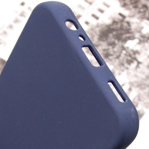 Чехол для телефонов Lakshmi Premium Silicone Case with Logo Full Camera Midnight Blue for Samsung A155 Galaxy A15 4G / A156 Galaxy A15 5G фото 6