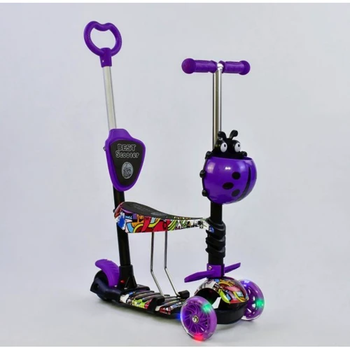 Самокат Best Scooter фиолетовый (13400)