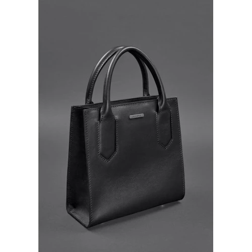 Женская сумка тоут BlankNote черная (BN-BAG-28-g): Фактура Матовая, Гладкая