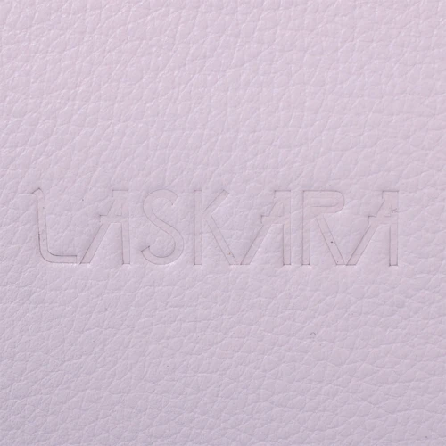Жіноча сумка саквояж Laskara рожева (LK-DS264-pink-purple): Фактура матова, Зерниста