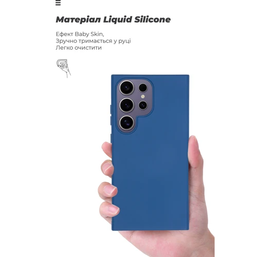 Чехол для телефонов ArmorStandart ICON Case Dark Blue for Samsung S928 Galaxy S24 Ultra (ARM72497) фото 7