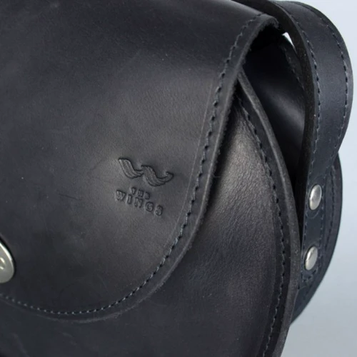 Жіноча сумка-сетчел The Wings синя (TW-RoundBag-blue-crz): Тип Сумки