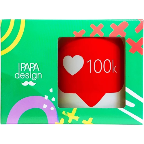 Чашка PAPAdesign 100 k 350 мл зелений: Виробник PAPAdesign