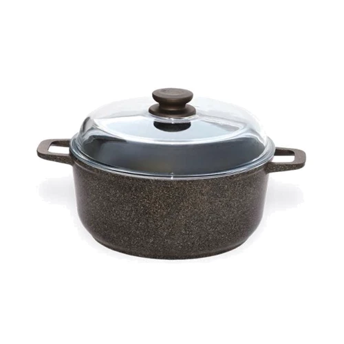 Кастрюля Биол Granite Brown 24 см 4 л (К403PC)