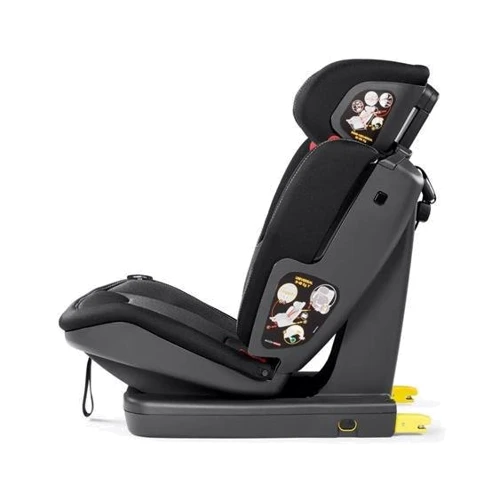 Автокресло Peg-Perego Viaggio 1-2-3 Via Licorice Черный (IMVA000035BL13DX13): Крепление Isofix есть (база в комплект не входит)