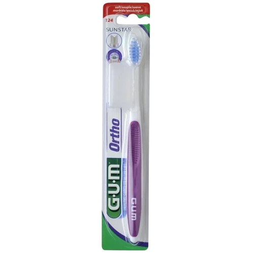 GUM Orthodontic Зубная щетка ортодонтическая: Вид Для брекетов
