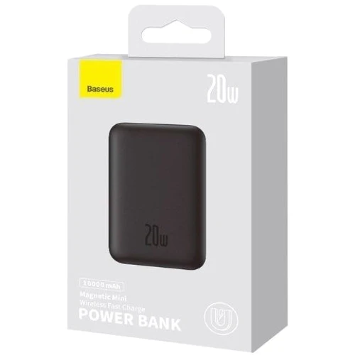 Внешний аккумулятор Baseus Power Bank 10000mAh Magnetic Wireless Quick Charge 20W Black (PPCX030001): Сила тока на выходе, A 2.4