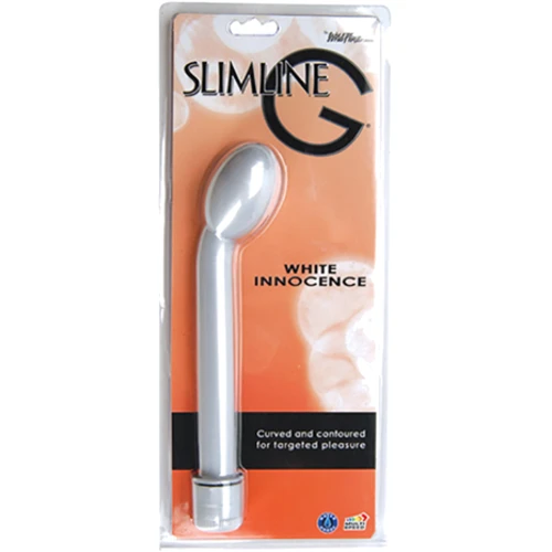 Вибростимулятор точки G Wildfire SlimLine G, 19x3.5 см, белый