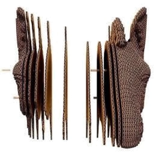 Картонный настенный конструктор Cartonic 3D Puzzle ZEBRA