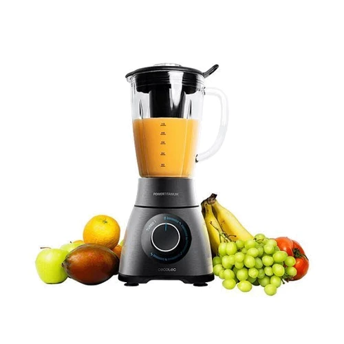 Блендер Cecotec Power Titanium 1500 PerfectMix Black: Мощность, Вт 1500