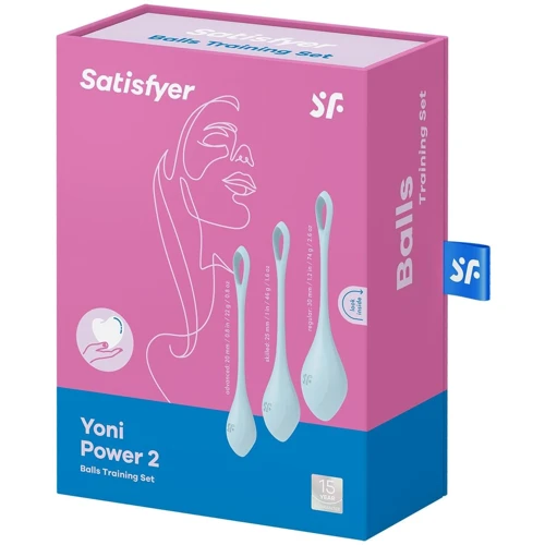 Набор йони бусин Satisfyer Yoni Power 2 Light Blue