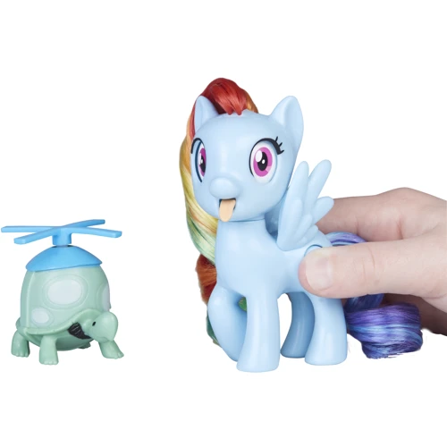 Персонаж мультфильма, фильма Hasbro My Little Pony Впечатляющая пони Rainbow Dash E0186_E2567) фото 8