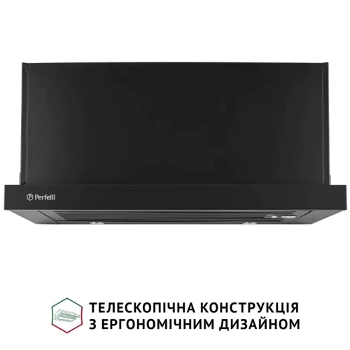 Вытяжка Perfelli ISEO 6PMF NERO: Тип воздухоочистителя Рециркуляция, Отвод