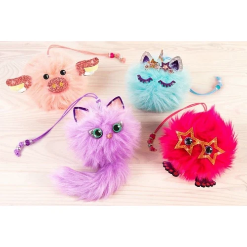 Набір для створення помпонів Make it Real Обіймашки (MR1409)