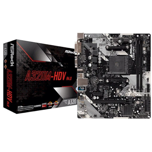 ASRock A320M-HDV_R4.0: Оперативная память 2xDDR4 3200, до 32 ГБ