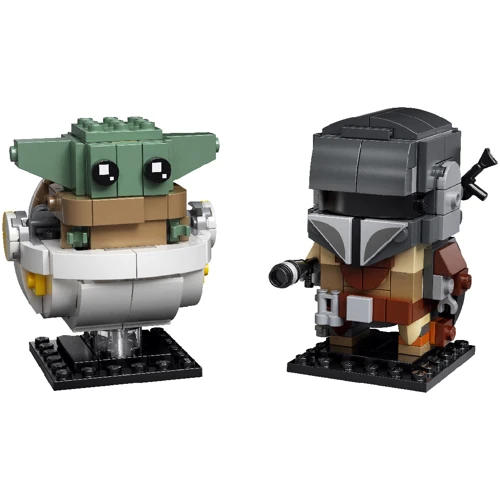 LEGO Brick Headz Мандалорец і малюк (75317) фото 2