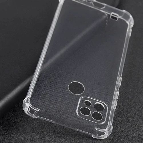Чехол для телефонов TPU Case GETMAN Ease logo Full Camera Transparent for Realme C21: Цвет прозрачный