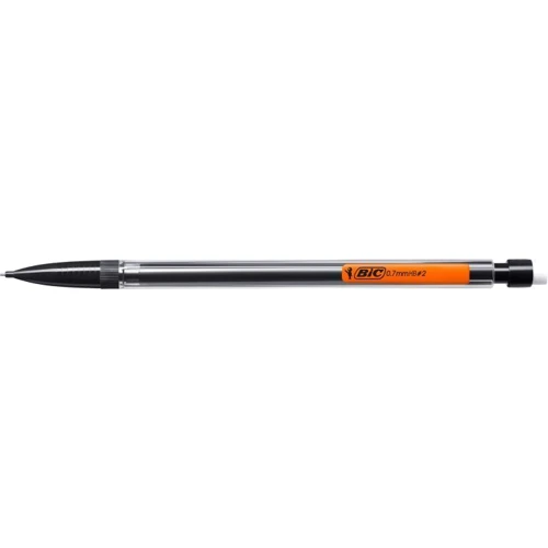 Набір механічних олівців BIC Matic Original 0.7 мм HB з ластиком 12 шт (3086126604596): Тип прості