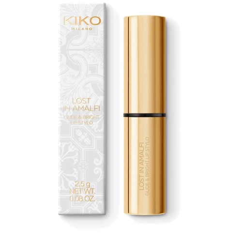 Kiko Lost In Amalfi Glide & Bright Lip Stylo №01 Помада для губ: Вид Губная помада