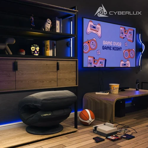 Геймерське крісло Cyberlux GM-F03 Fabric Black (арт. GM F-03 B) фото 3