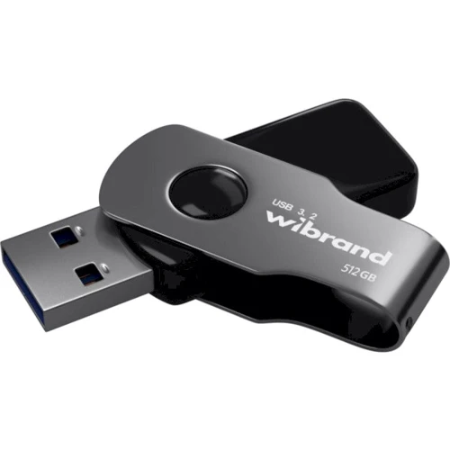 USB-флешка Wibrand 512GB Lizard USB 3.2 Gen 1 Black (WI3.2/LI512P9B)