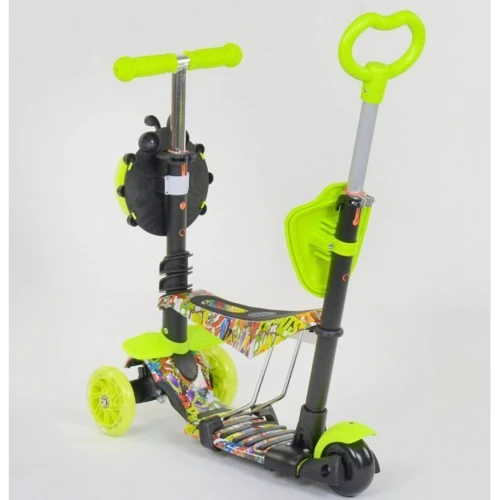 Самокат Best Scooter зелений (55945): Максимальне допустиме навантаження, кг 60
