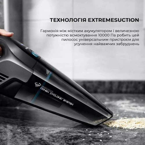 Пылесос Cecotec Conga Immortal ExtremeSuction 22.2 Animal Hand (CCTC-05441): Тип пылесоса ручной (вертикальный)