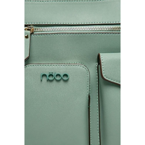 Женский рюкзак Nobo зеленый (NBAG-I1460-C008): Фактура Гладкая, Матовая