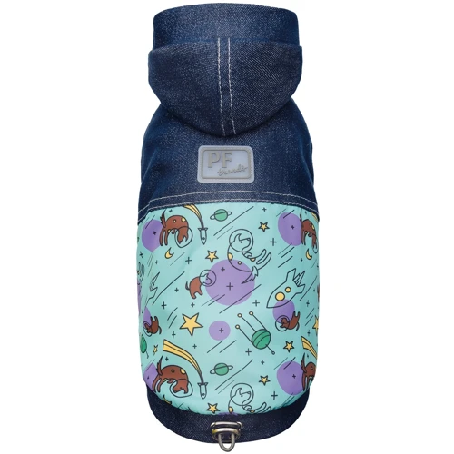 Жилет для собак Pet Fashion Орбіта розмір S2 синій (4823082416066)