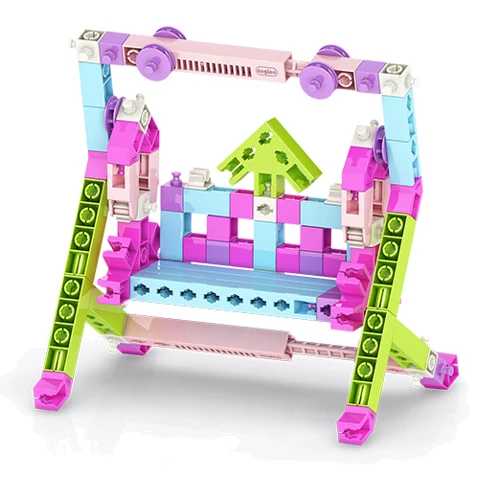 Конструктор серии INVENTOR PRINCESS MOTORIZED 30 в 1 с электродвигателем (IG30): Рекомендуемый возраст от 6 лет