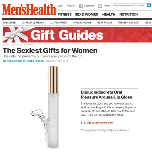 Блиск для губ Bijoux Cosmetiques ORAL PLEASURE з ефектом прохолоди та тепла, 13 мл