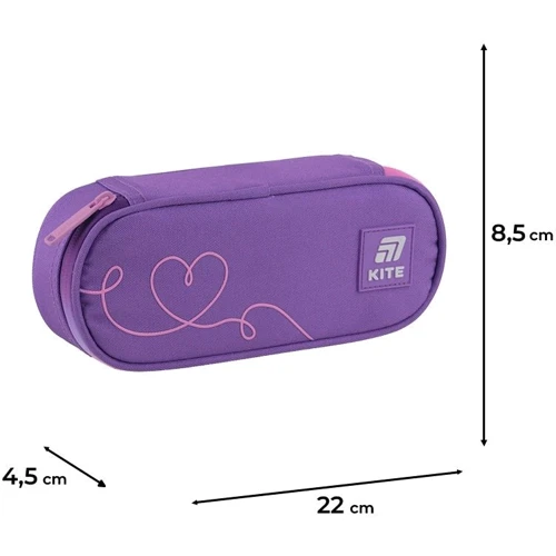 Набор Kite рюкзак + пенал + сумка для обуви 773 LookingGood (SET_K25-773M-2): Цвет фиолетовый