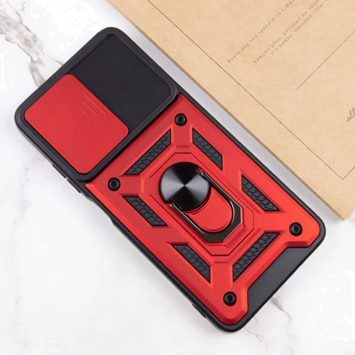 Чехол для телефонов Mobile Case Camshield Serge Ring Red for Xiaomi Redmi 13 4G / Poco M6 4G: Цвет красный