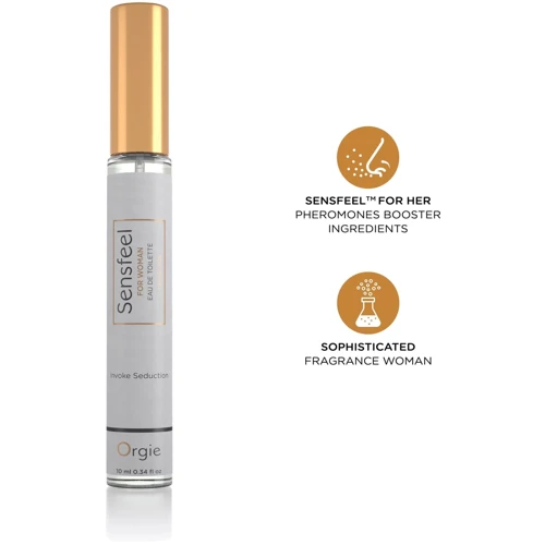Женская туалетная вода Orgie SENSFEEL + афродизиак, 10 мл эффективная феромон-технология