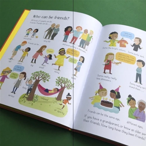 All About Friends / Все про друзів: Производитель Usborne