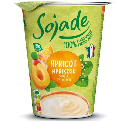 Десерт из ферментированной сои Sojade с абрикосом органический 400 г (3273227082044)