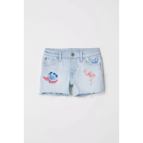 Шорты H&M 211-5769387 98 см голубые