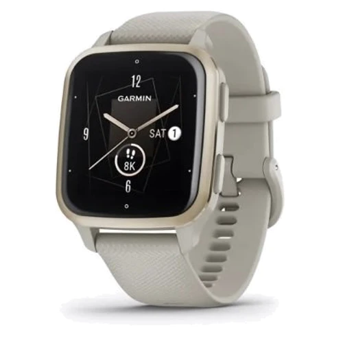 Смарт-часы Garmin Venu SQ 2 Music Cream Gold Aluminium Bezel with French Grey Case and Silicone Band (010-02700-12): Интерфейсы подключения Bluetooth , Wi-Fi , ANT +