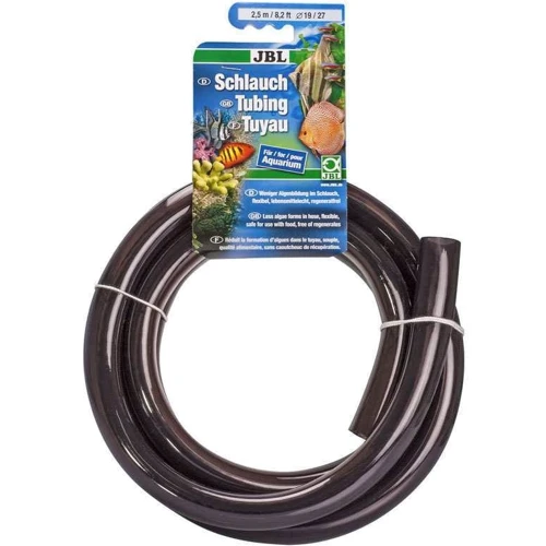 Гнучкий шланг JBL Aquarium tubing GREY 61090 для води для акваріумів та ставків 19/27 мм 2.5 м (144245)