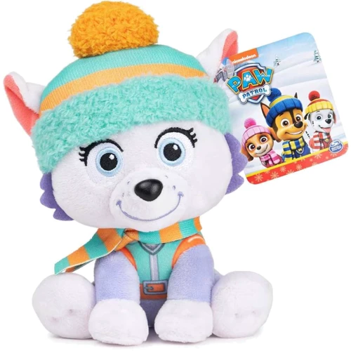 М'яка іграшка Paw Patrol Щенячий патруль Щеня Еверест Зимові свята 15 см (SM33351/6068122) фото 5
