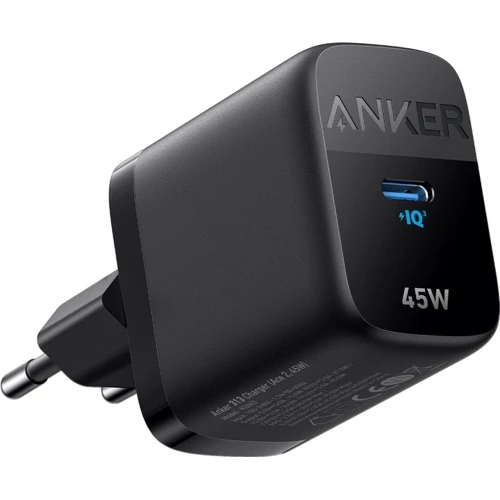 Зарядное устройство ANKER USB-C Wall Charger PowerPort 313 45W Black (A2643G11)