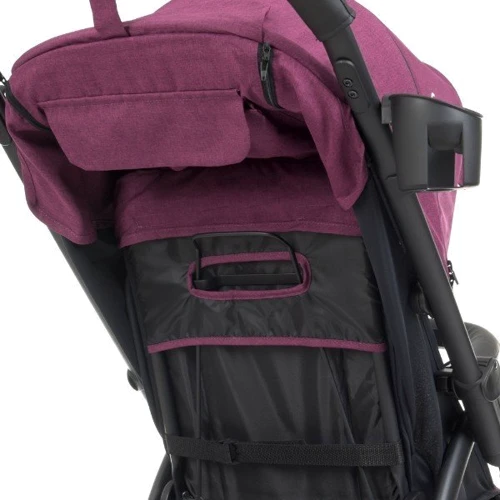 Коляска El Camino Favorit M 3409 (purple): Возможность установки люльки нет