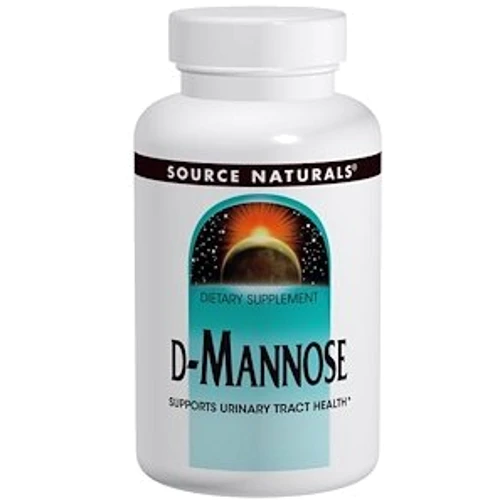 

Source Naturals D-mannose, 500 mg, 60 Caps