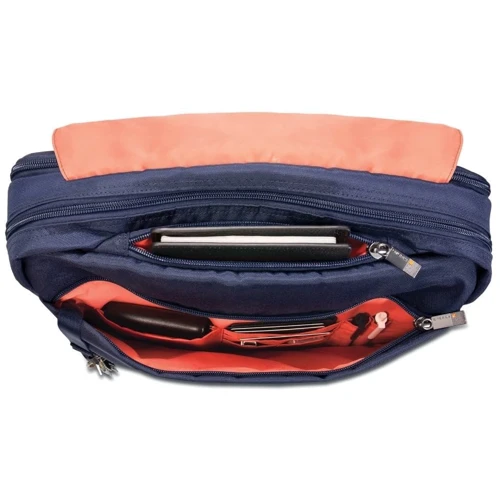 Сумка для ноутбуков Everki 14.1" ContemPRO Shoulder Bag Navy (EKS661N): Цвет синий